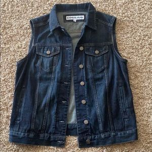 NWT Express Denim / Jean Vest Jacket Size M